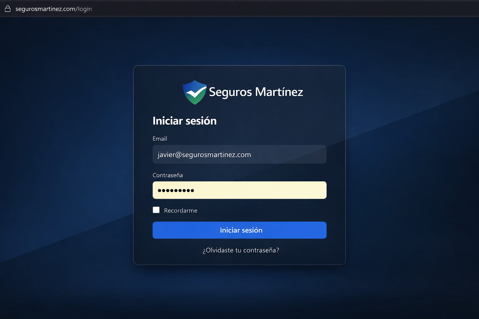 Login Personalizado Marca Blanca